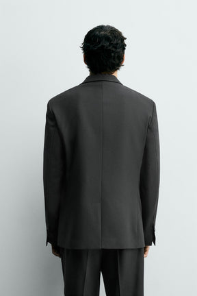 WOOL BLEND DINNER JACKET BLAZER - Image 3