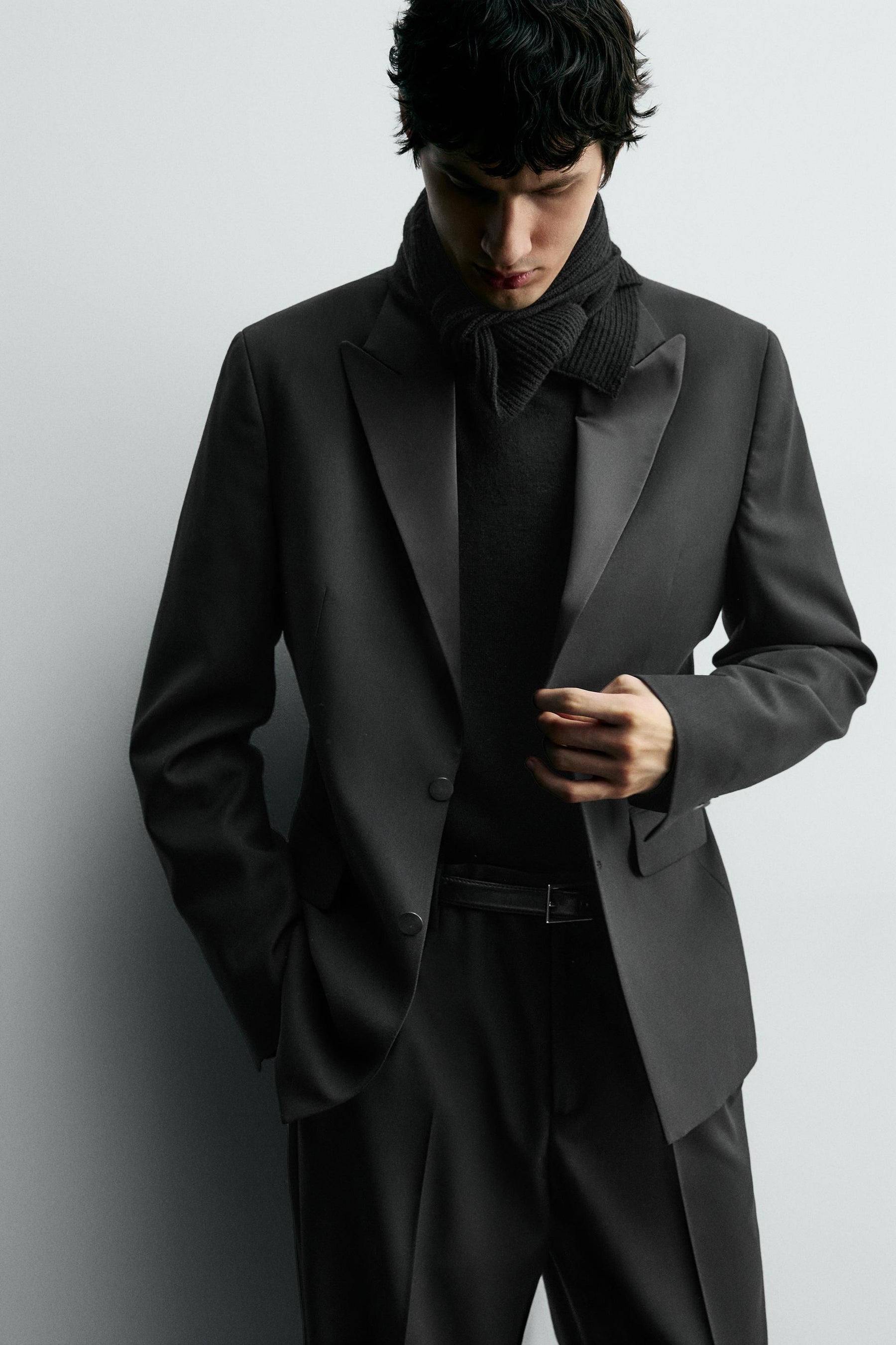 Wool Blend Dinner Jacket