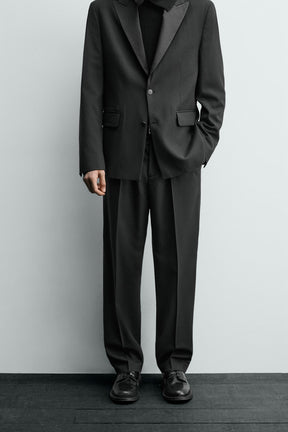 WOOL BLEND SUIT TROUSERS - Image 2