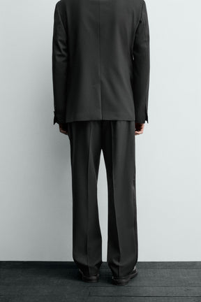 WOOL BLEND SUIT TROUSERS - Image 3