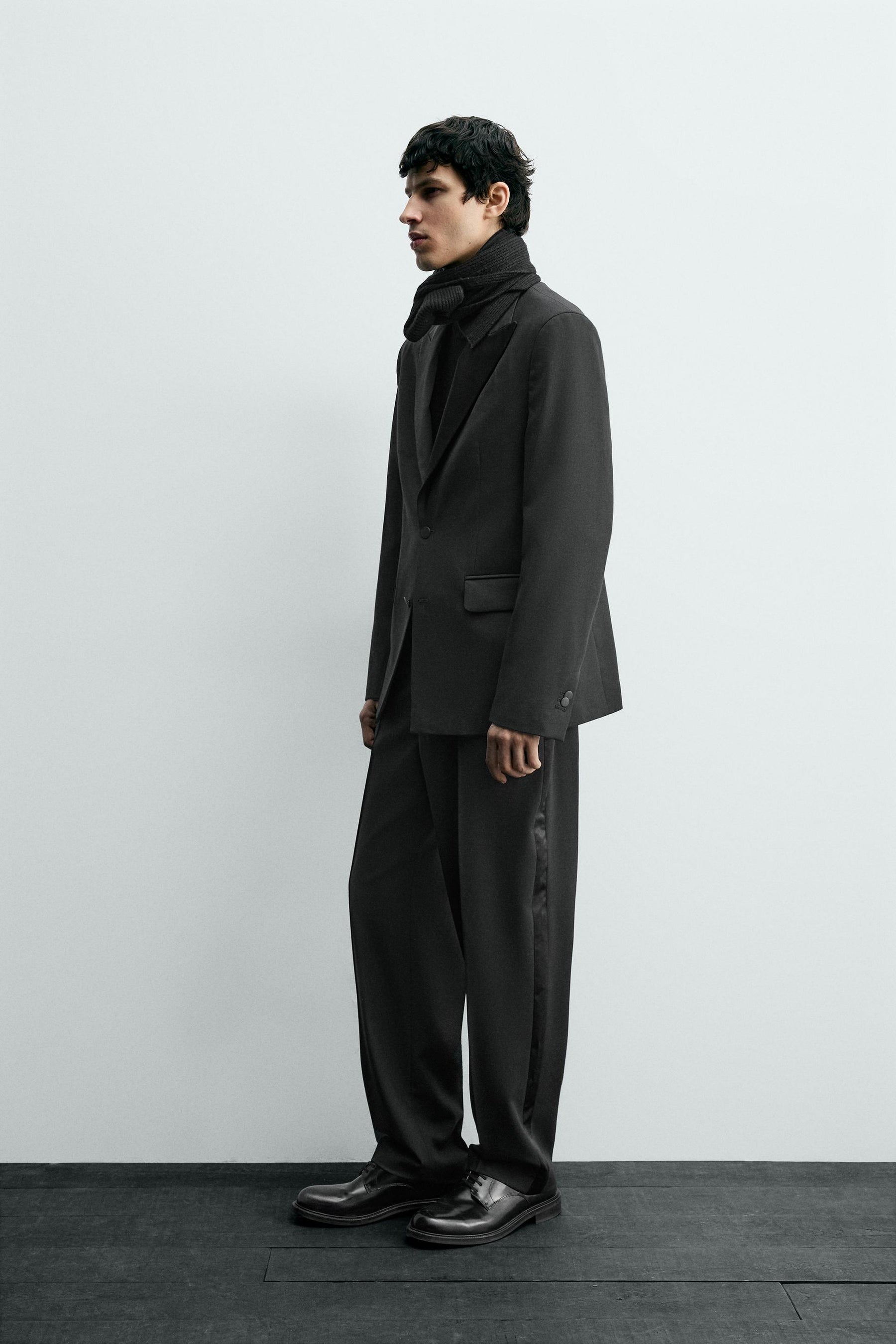 WOOL BLEND SUIT TROUSERS - Image 4