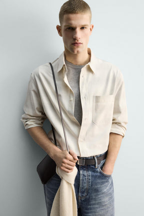 CHECK SHIRT WITH POCKET - Image 5