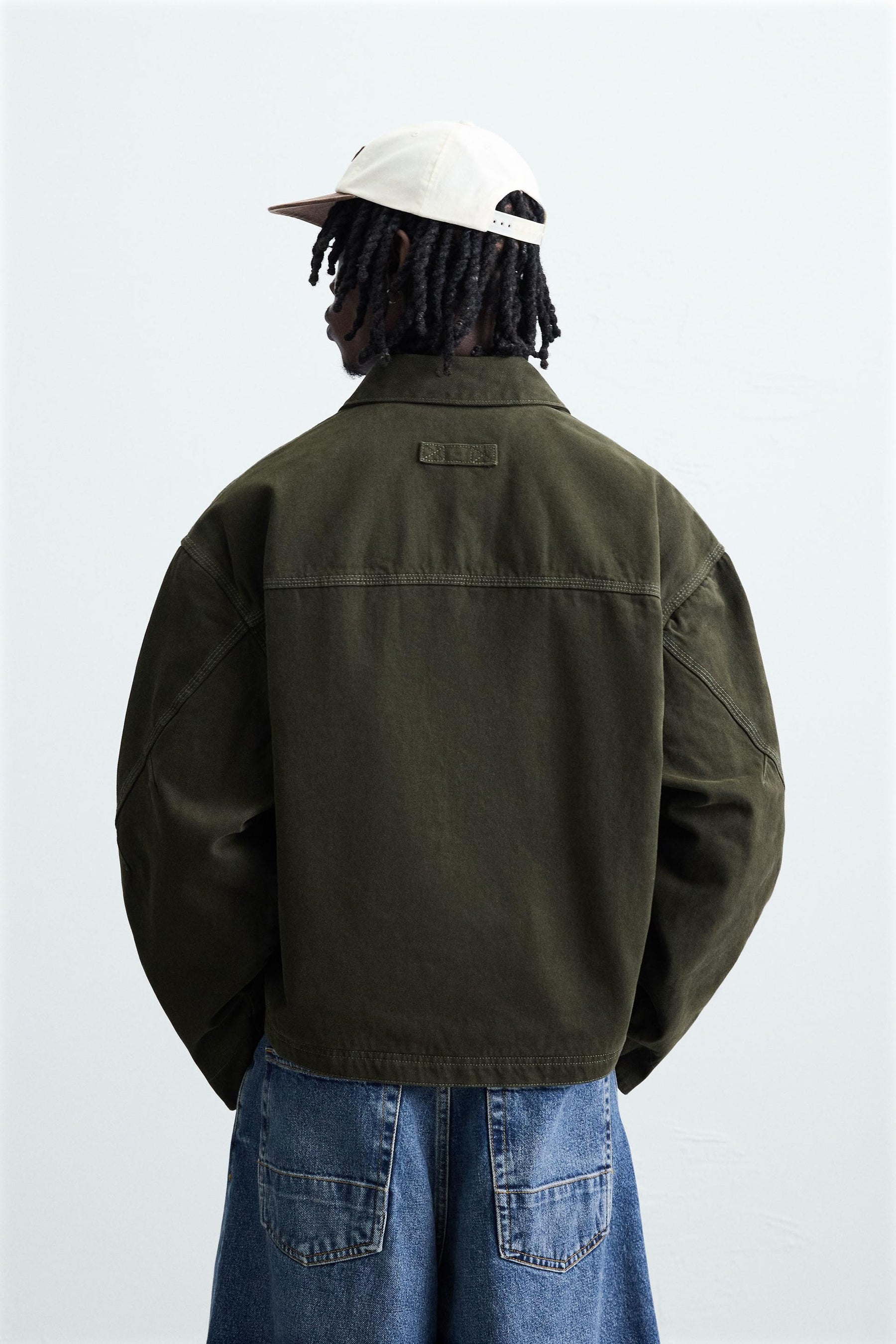 RELAXED FIT WASHED JACKET - Image 3