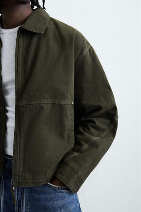 RELAXED FIT WASHED JACKET - Image 5