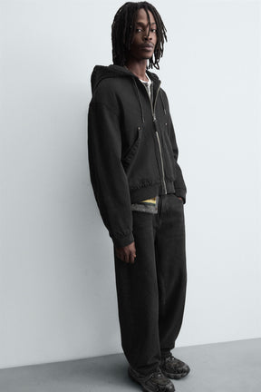 QUILTED HOODED JACKET - Image 6