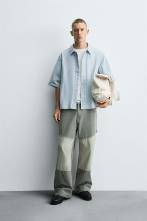 EMBROIDERED DENIM SHIRT - Image 1