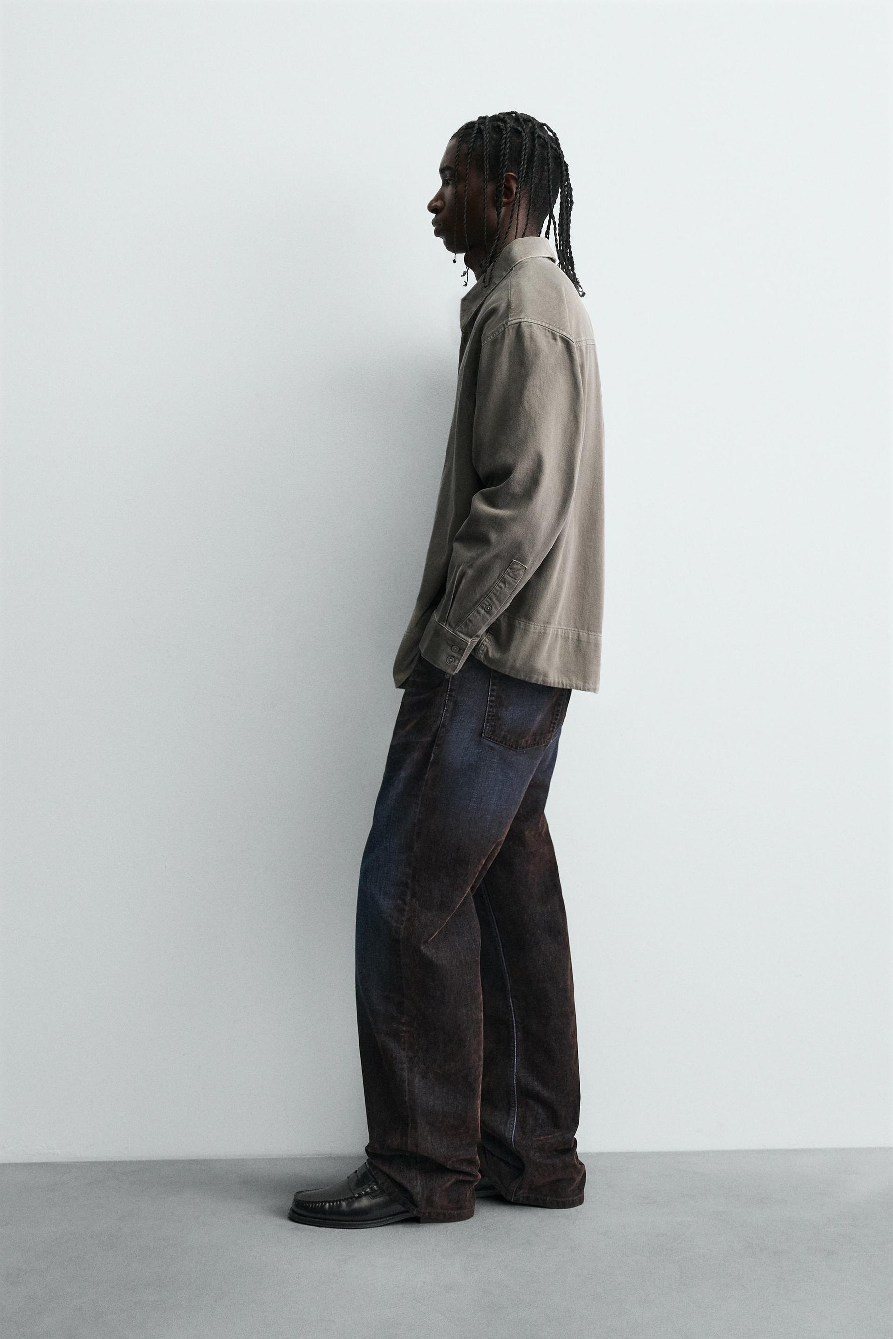 WASHED DENIM SHIRT - Image 4