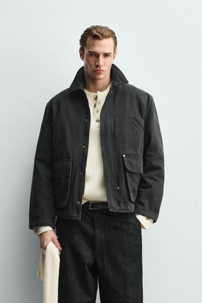 Washed Relaxed Jacket