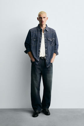 WESTERN DENIM SHIRT - Image 1