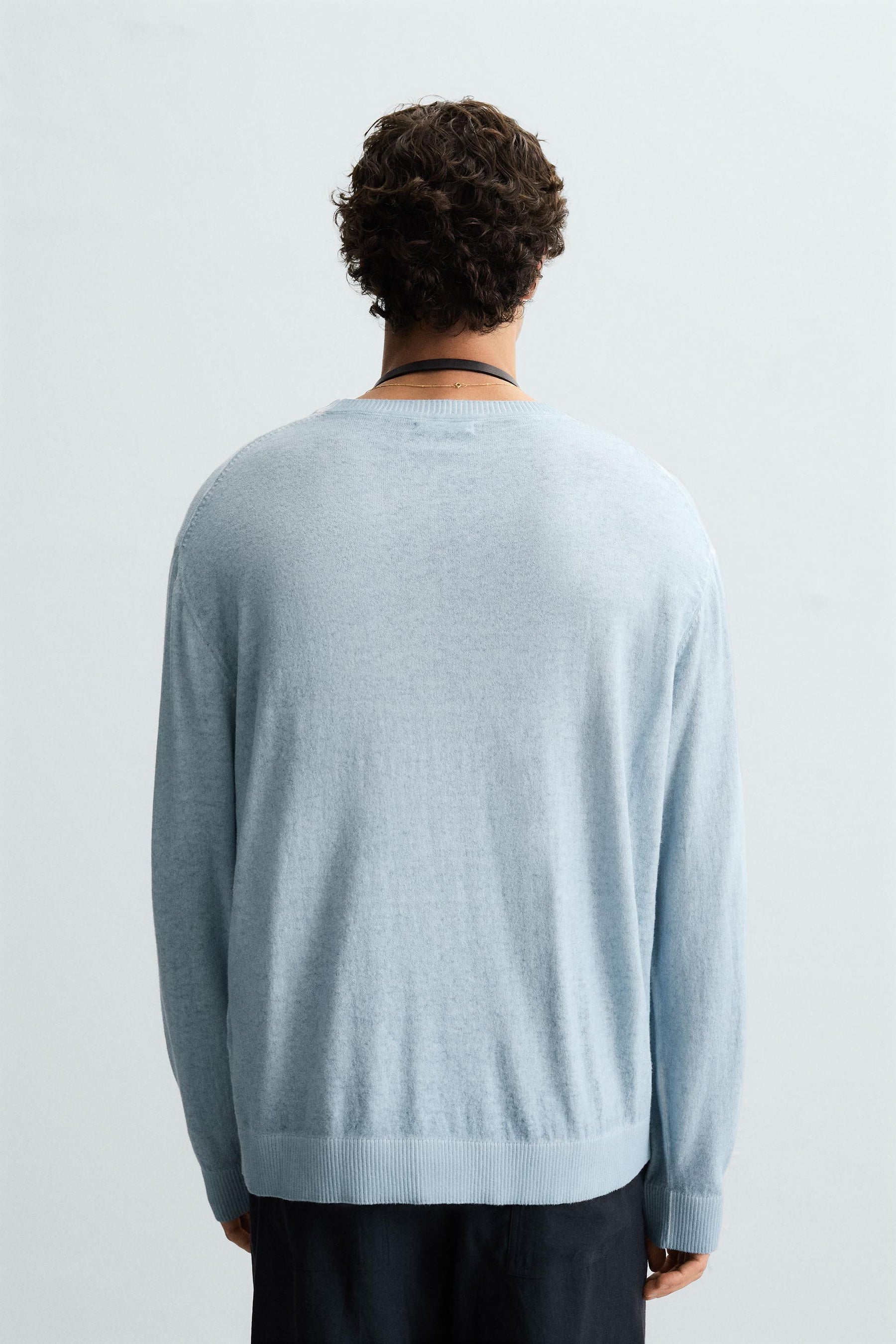 WASHED-EFFECT SWEATER - Image 3