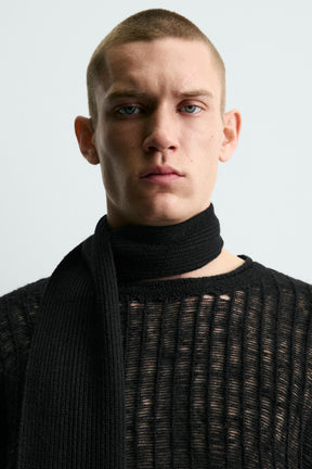 TEXTURED MESH JUMPER - Image 6