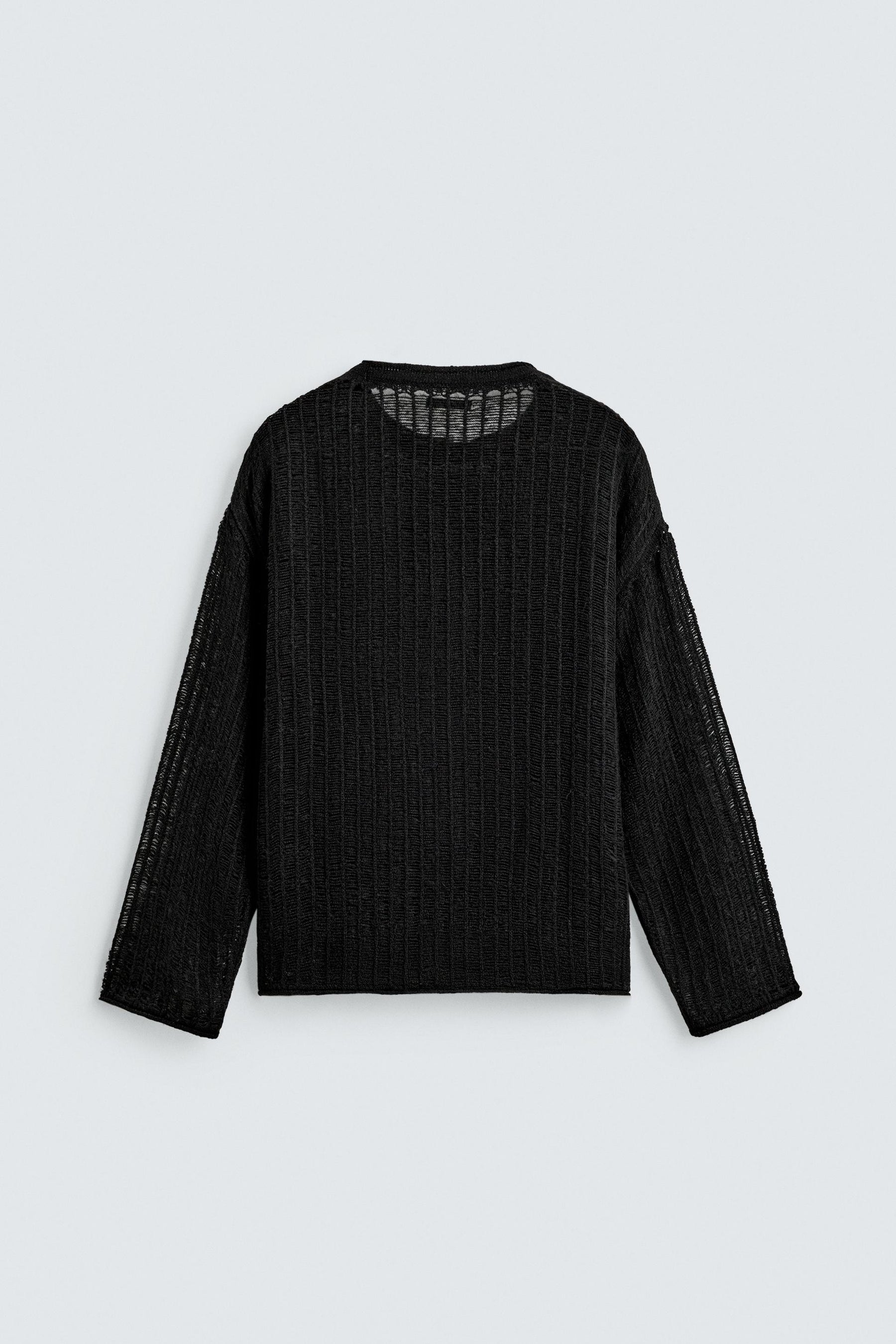 TEXTURED MESH JUMPER - Image 7