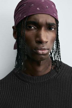 SPRAY EFFECT PRINT SWEATER - Image 6