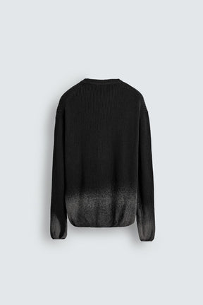 SPRAY EFFECT PRINT SWEATER - Image 7