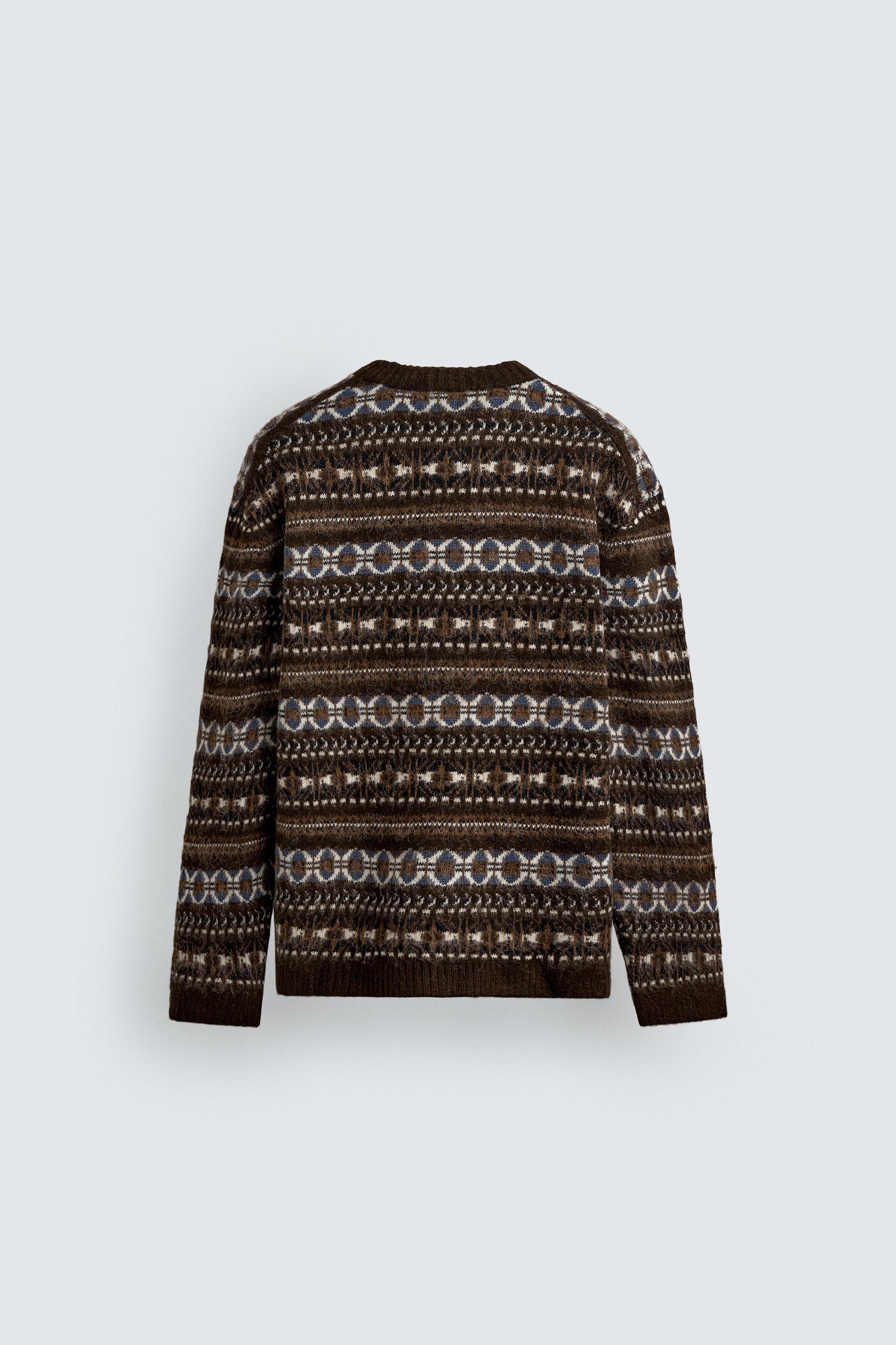 GEOMETRIC JACQUARD JUMPER - Image 7