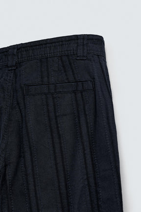 STRIPED JACQUARD TROUSERS - Image 10