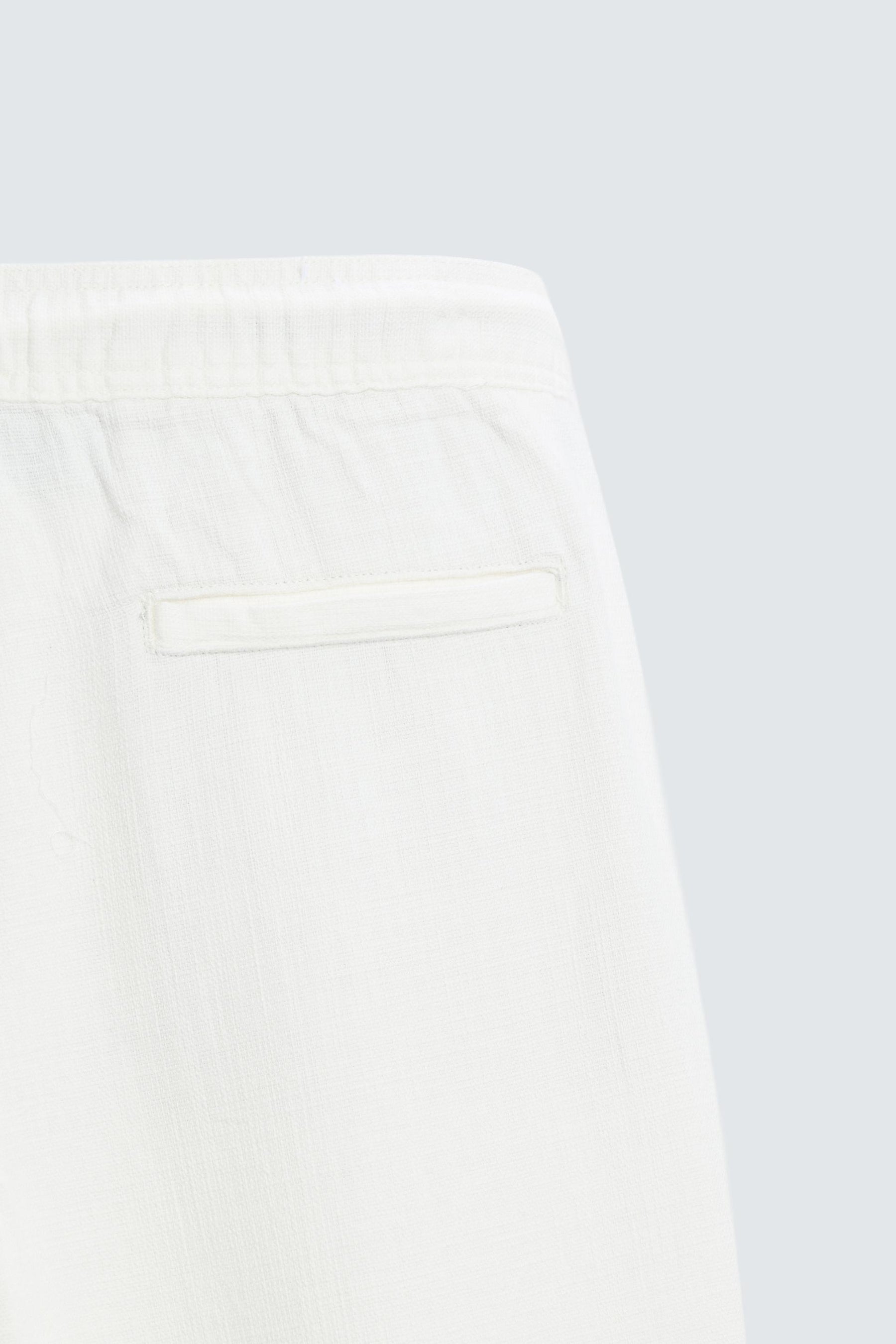 RELAXED FIT TEXTURED TROUSERS - Image 9