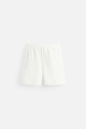 TEXTURED REGULAR FIT BERMUDA SHORTS - Image 7