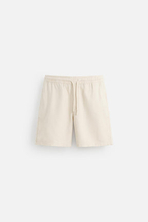 TEXTURED REGULAR FIT BERMUDA SHORTS - Image 6