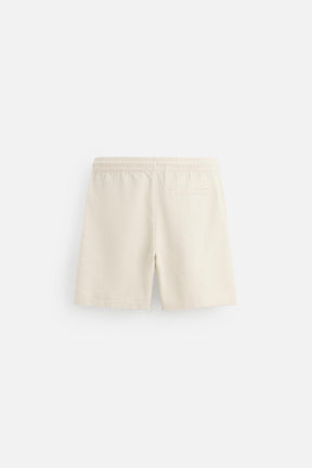 TEXTURED REGULAR FIT BERMUDA SHORTS - Image 7