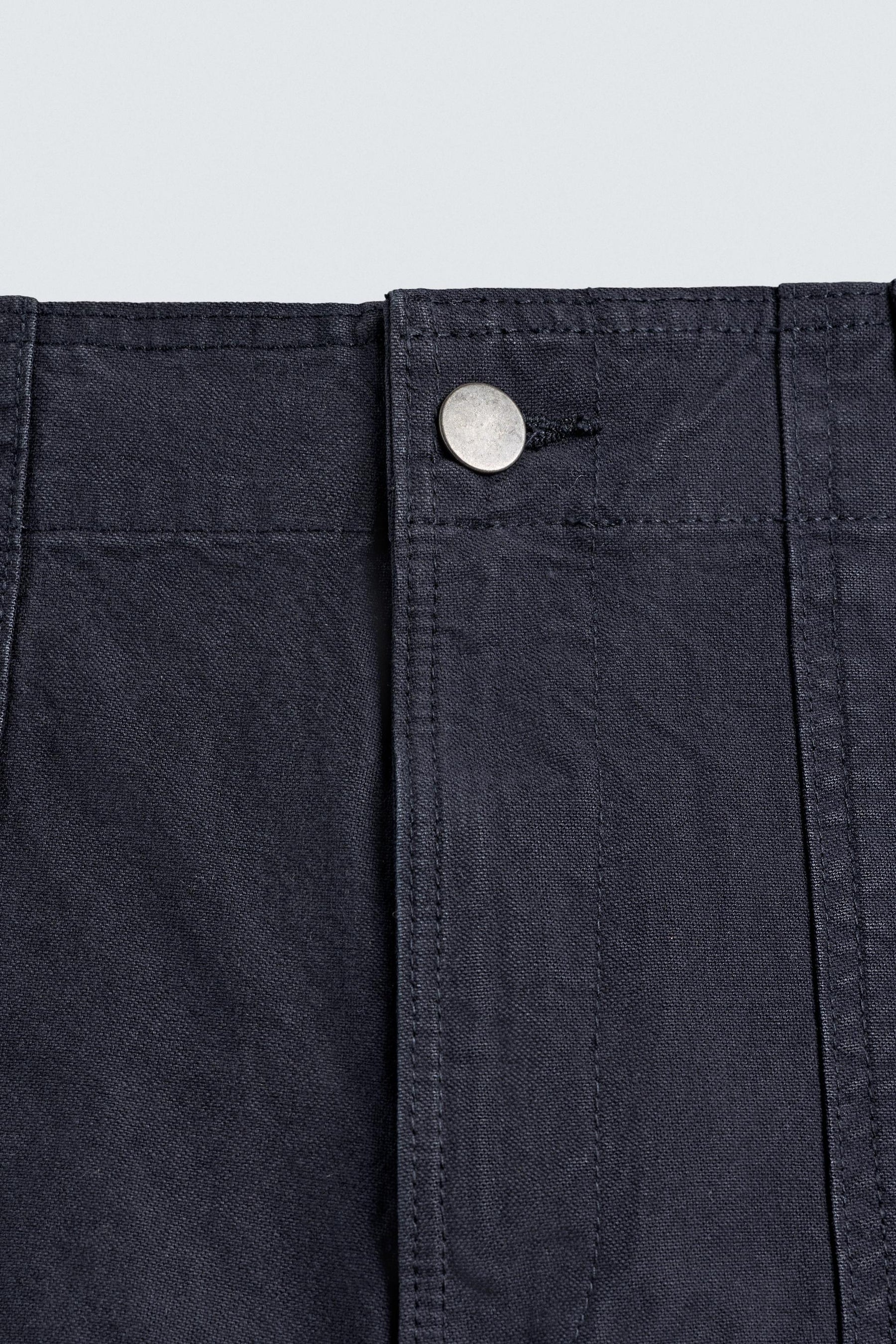 WASHED STRAIGHT-LEG TROUSERS - Image 8