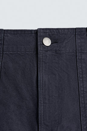 WASHED STRAIGHT-LEG TROUSERS - Image 8