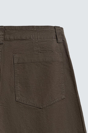 WASHED STRAIGHT-LEG TROUSERS - Image 9