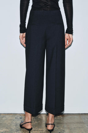 Straight Ankle Trousers