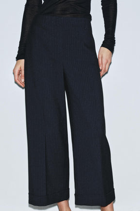 Straight Ankle Trousers