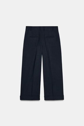 Straight Ankle Trousers