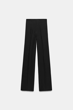 Flared Trousers with Vents