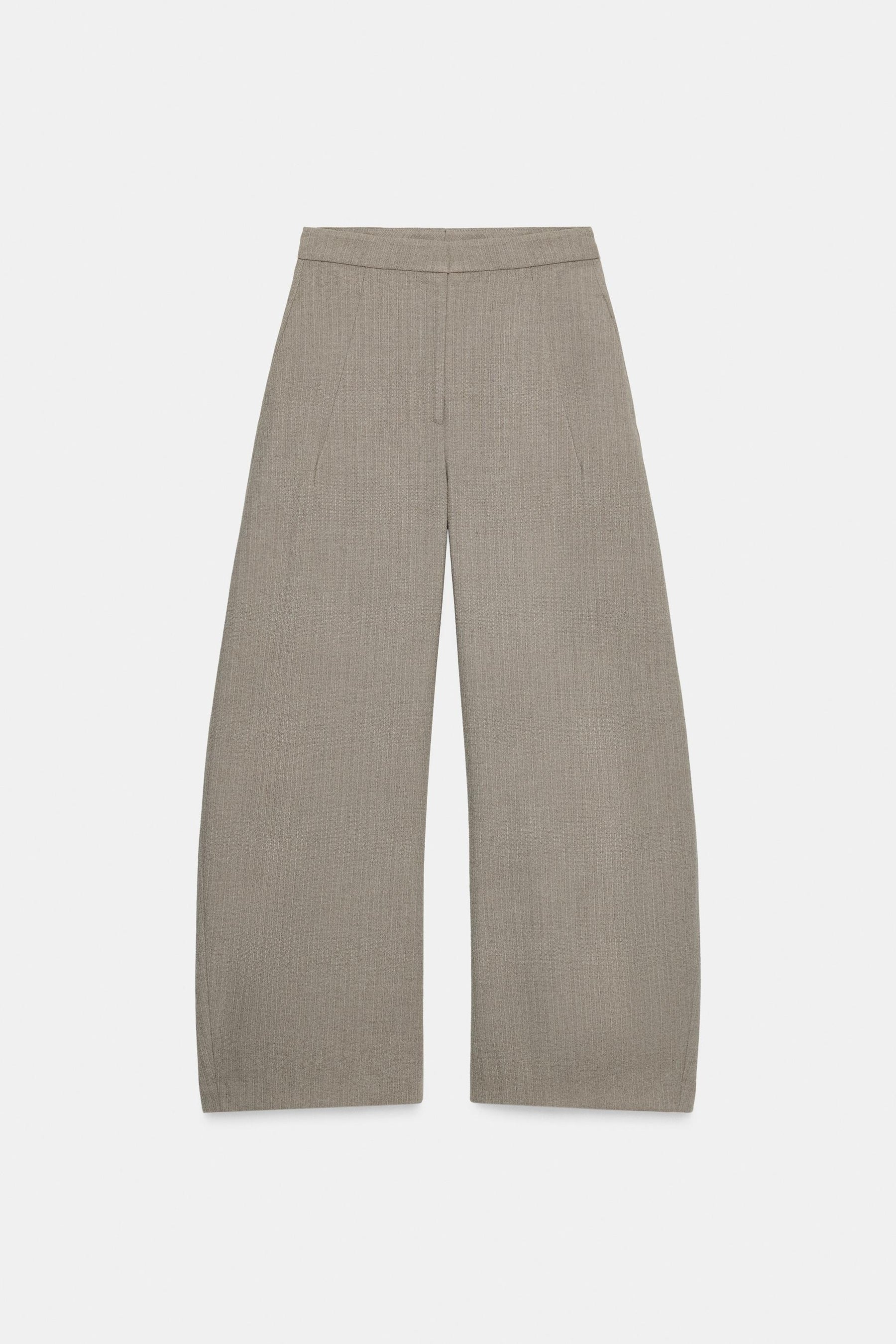 Herringbone Balloon Trousers