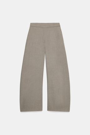 Herringbone Balloon Trousers