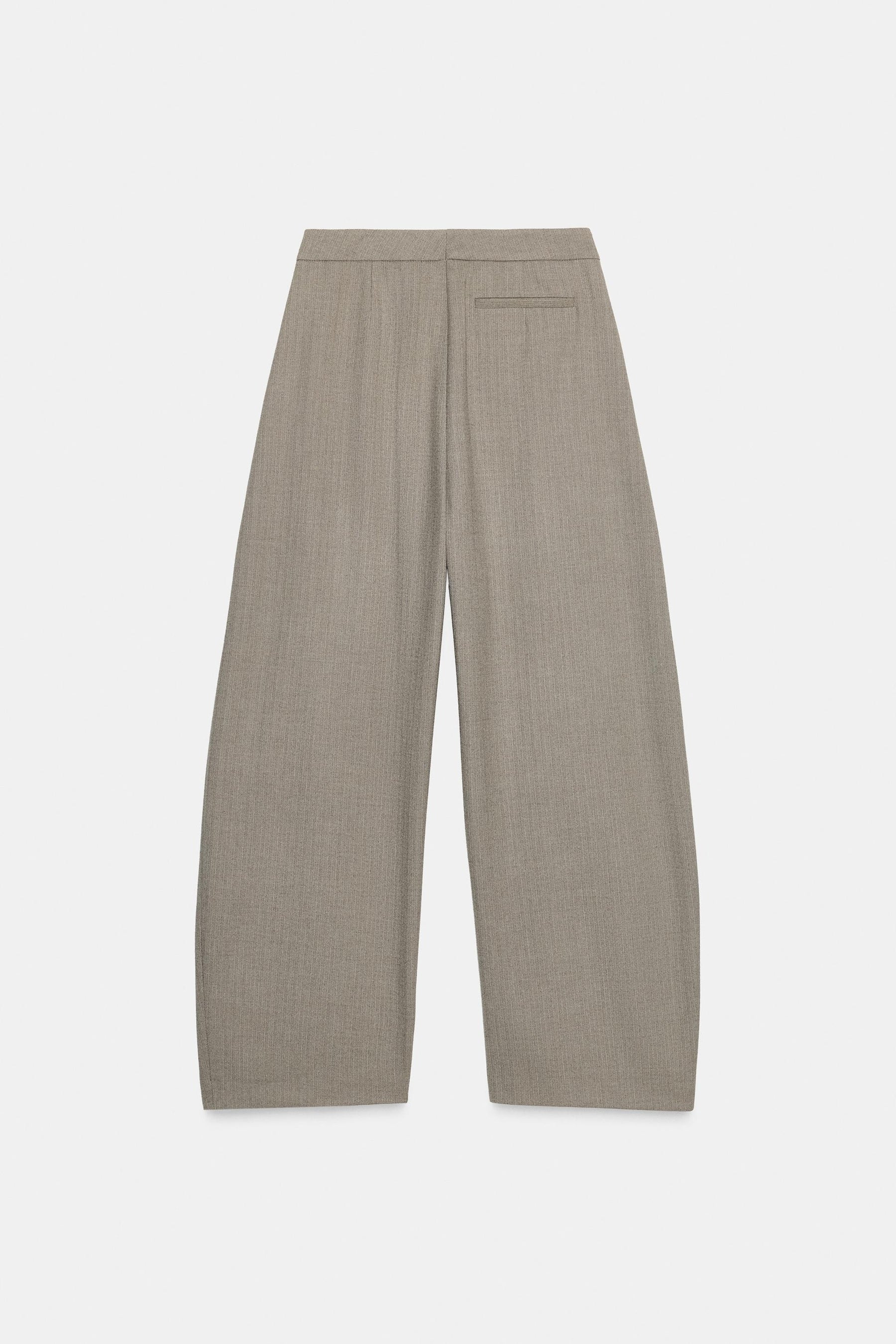 Herringbone Balloon Trousers