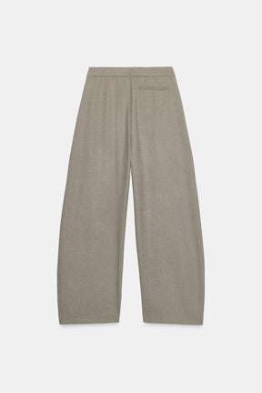 Herringbone Balloon Trousers