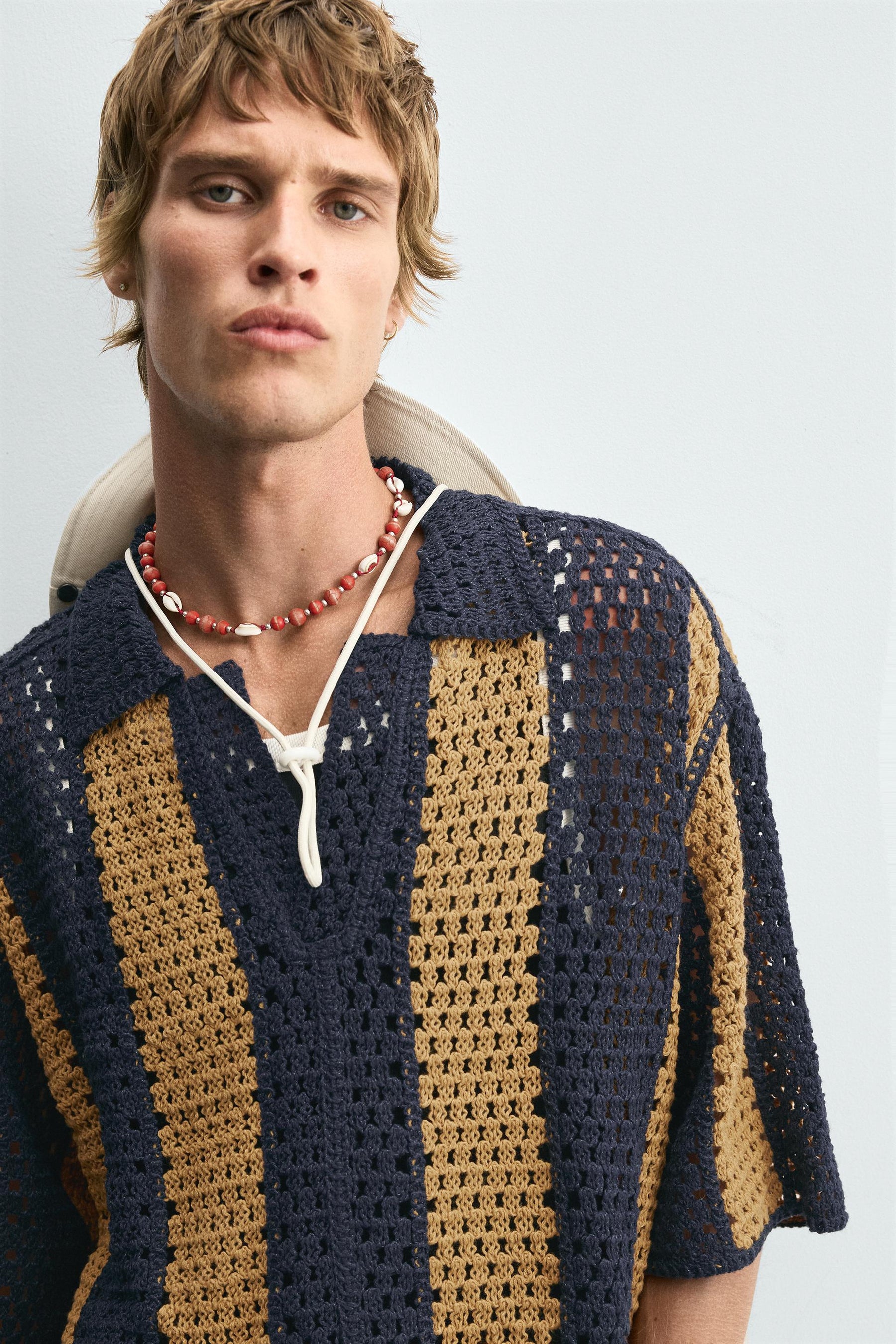 CROCHET PATCH SHIRT - Image 5
