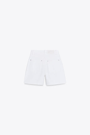 High-Waist Mom-Fit Shorts