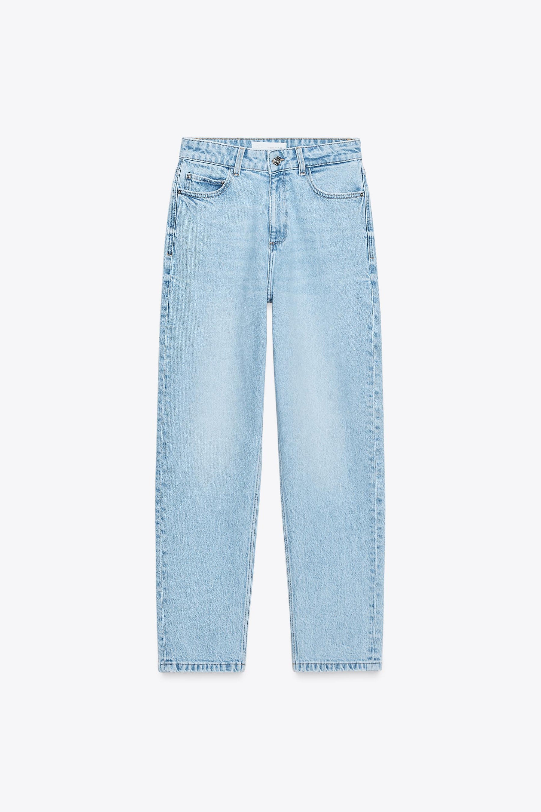 High-waist comfort jeans