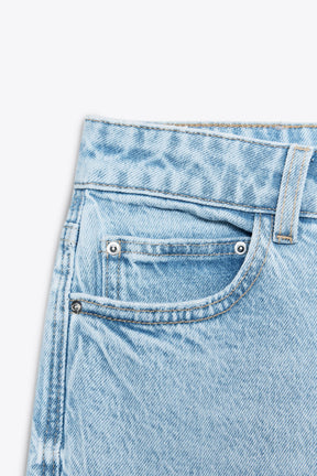 High-waist comfort jeans