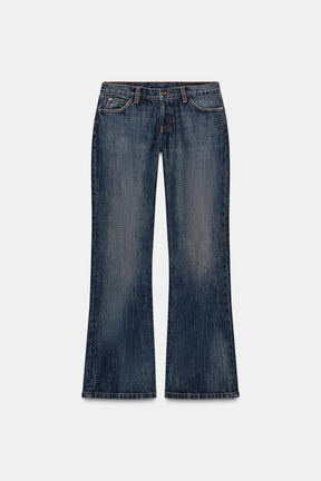 Low-Rise Bootcut Jeans