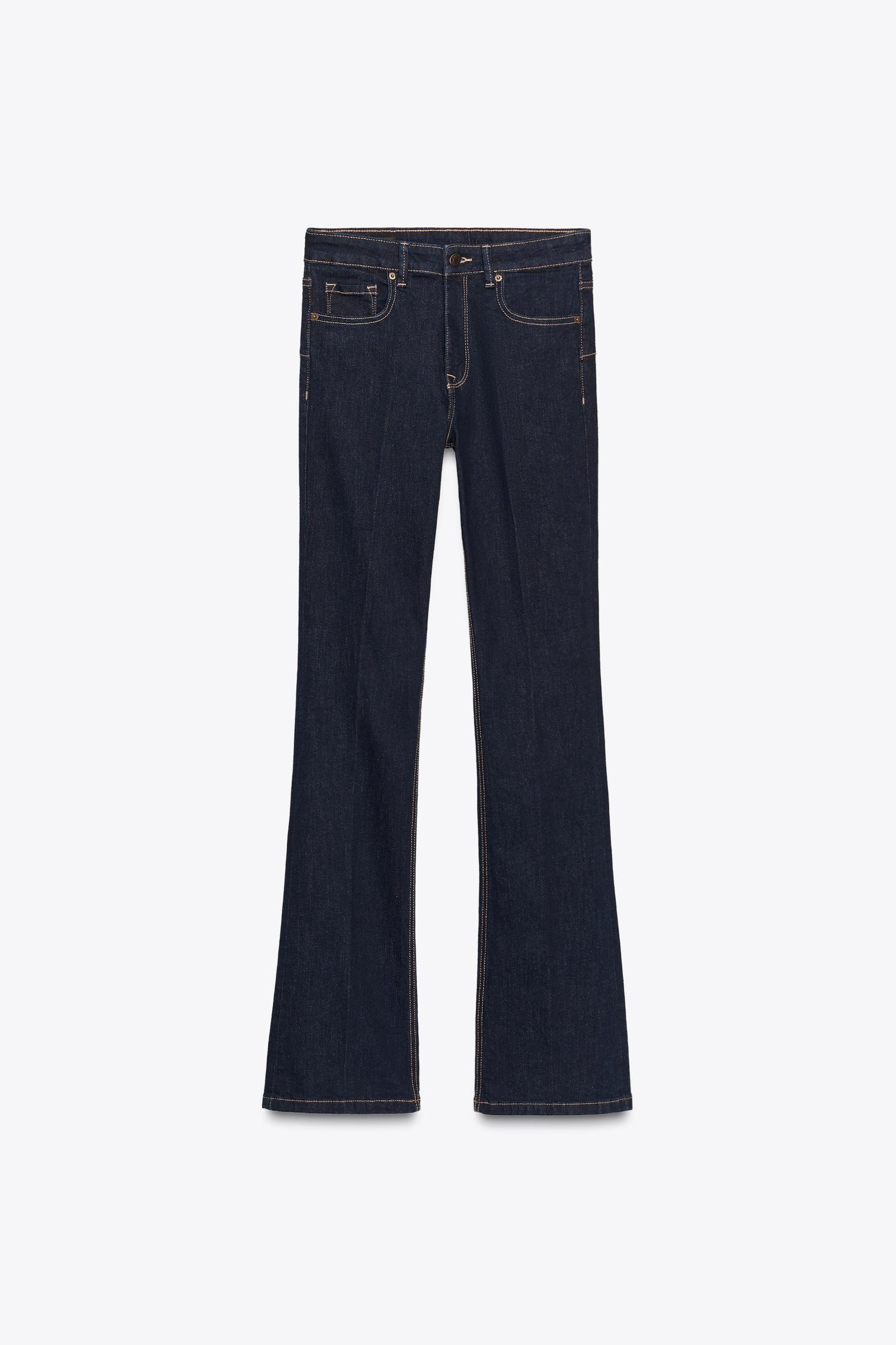 Bootcut High-Waist Jeans