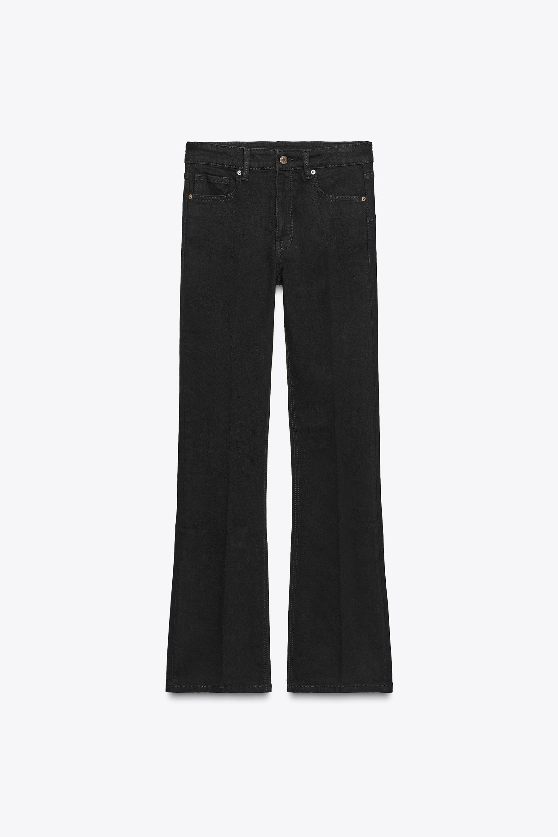 High-Waist Bootcut Jeans