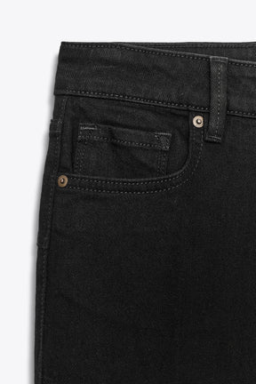 High-Waist Bootcut Jeans