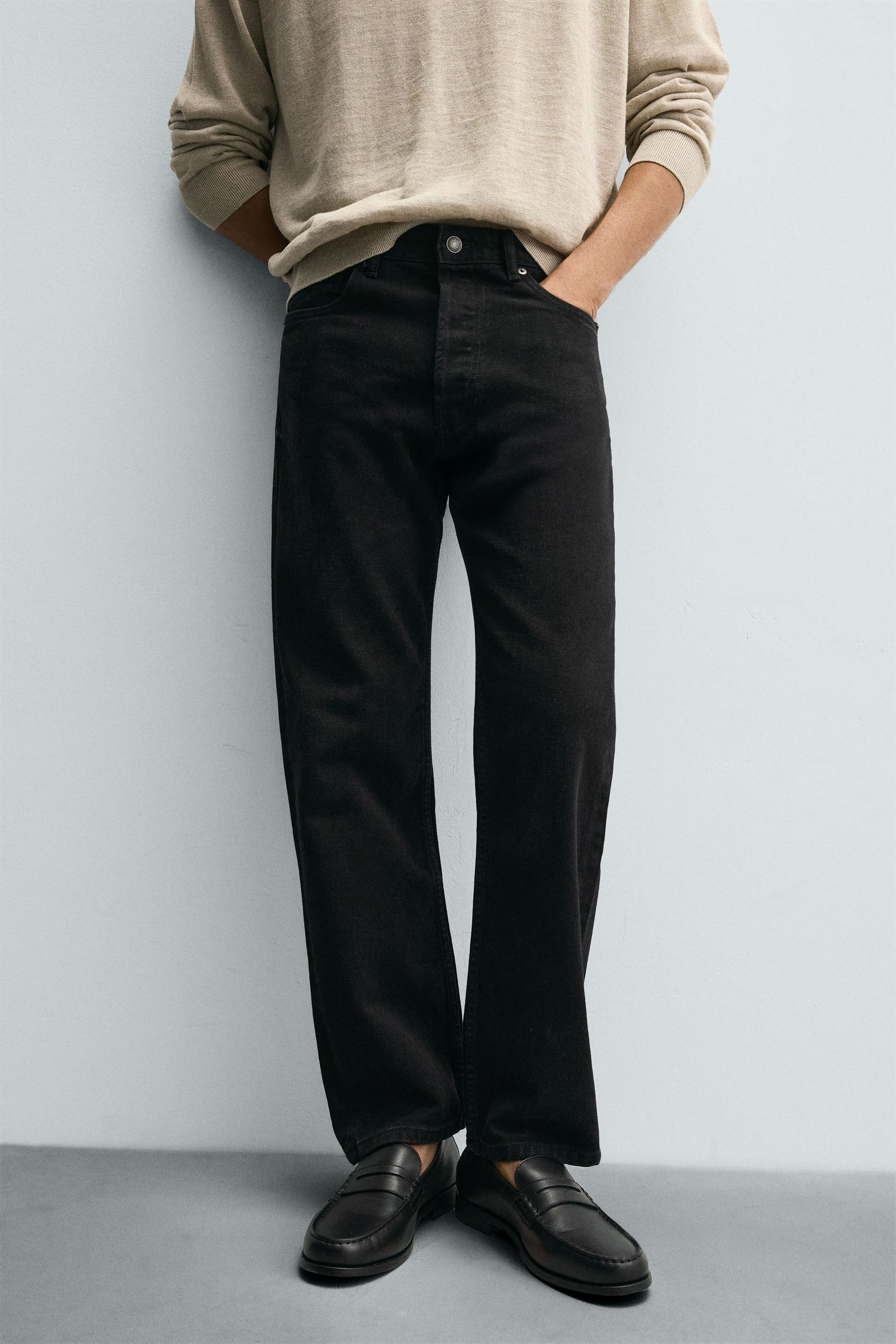 REGULAR STRAIGHT FIT JEANS - Image 5