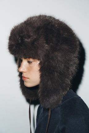 Fur Aviator Hat