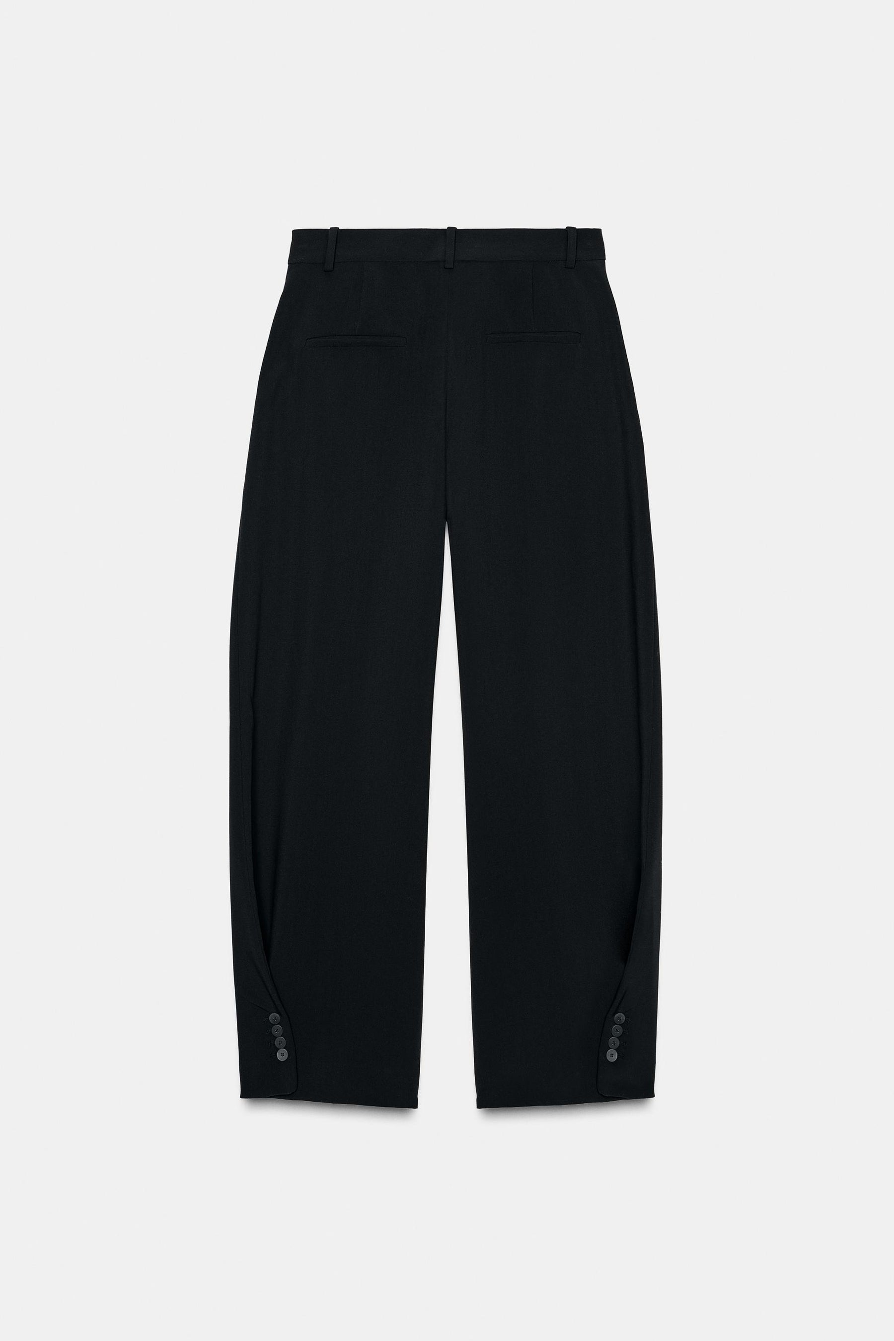 Balloon Trousers with Buttons