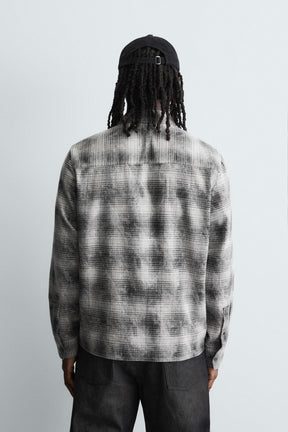 RELAXED FIT CHECK SHIRT - Image 3