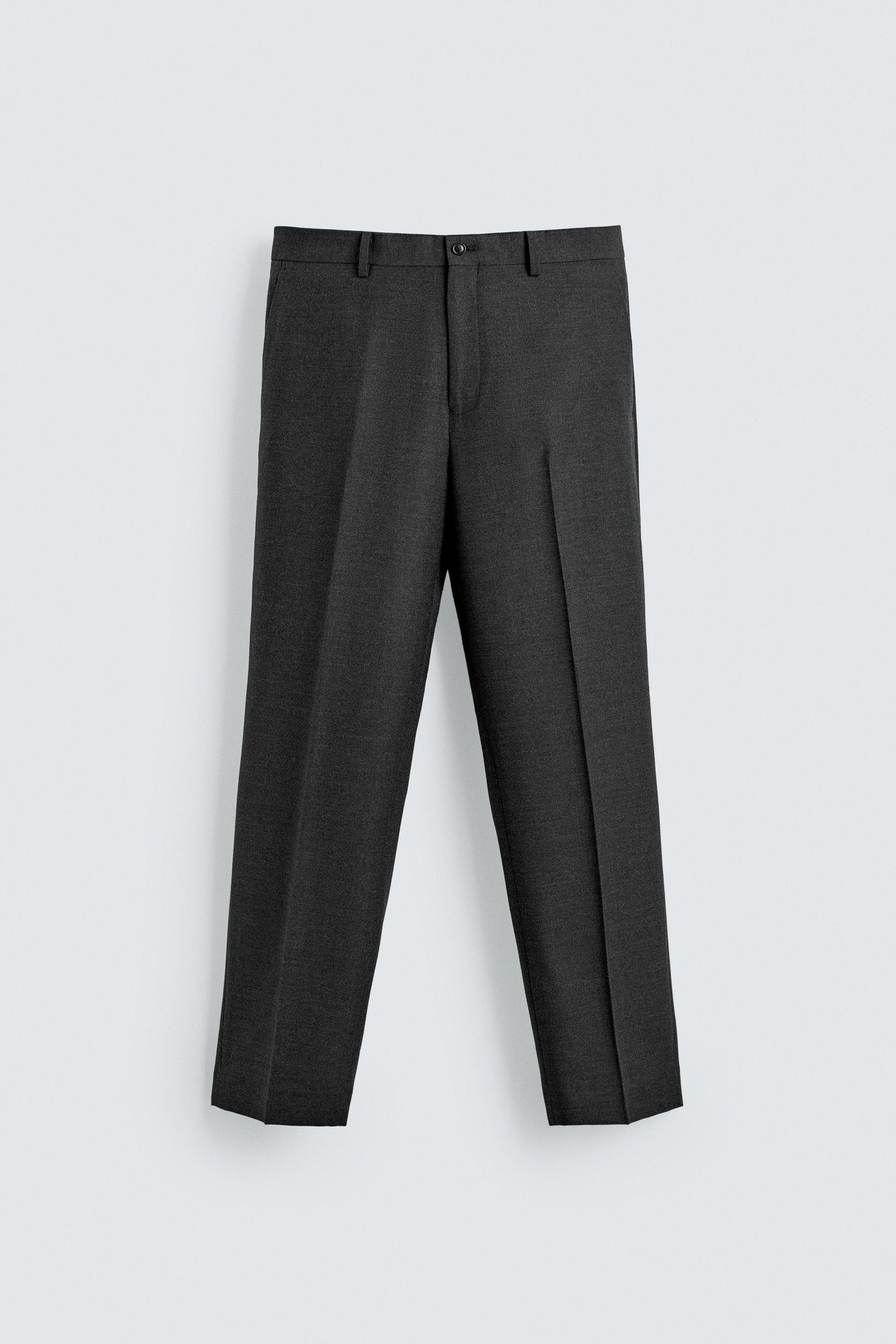WOOL SUIT TROUSERS - Image 7