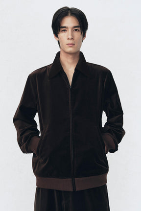 SOSHIOTSUKI X REGULAR FIT VELVET JACKET - Image 2