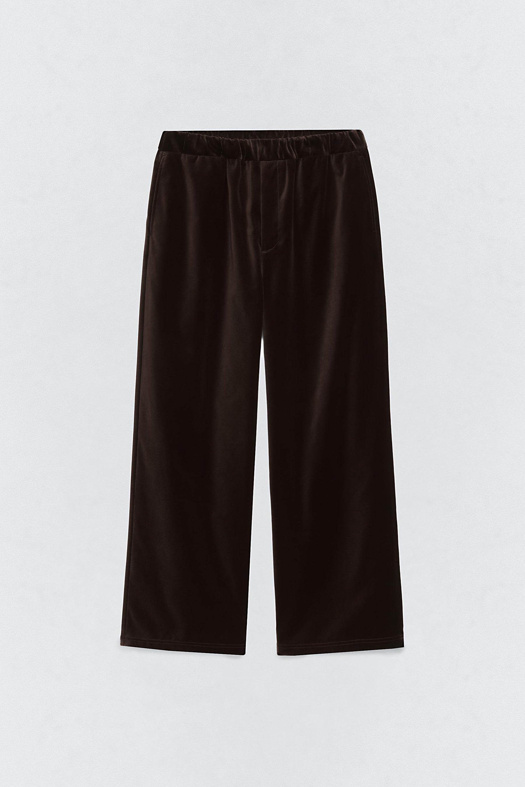 RELAXED FIT VELVET TROUSERS SOSHIOTSUKI X - Image 4